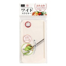 COOK RING 寬版不鏽鋼切片器 蔬菜刨絲器 廚房料理工具, 1個, 多功能切菜器-白色