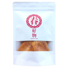 春哥好物 枋山老廠無糖愛文芒果乾-台灣愛文芒果製成，無糖更健康, 1個, 100克