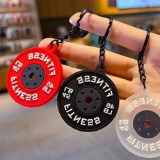 반구운동기구 마니아 덤벨 키링 가방 장식 헬스, SN.헬스키링 케틀벨옐로우