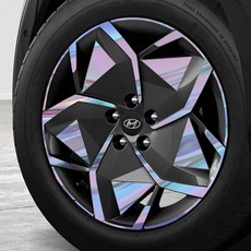 홀로그램 휠스티커 아이오닉5 19인치 휠4짝분, 1개