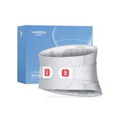 品質保證x售後服務 腰部固定器，透氣舒適，可調節鬆緊，輕巧支撐, 1個