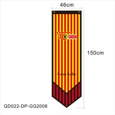 레알마드리드 깃발 오각형 46X150CM 유럽축구 실내 장식 벽걸이 배너 응원 인테리어, 46x150cm qd022 dp gq2008, 1개