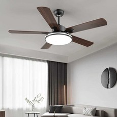 bonser 실링팬전등 조명 천장 전등 팬 실링팬, 50인치 화이트+코노하 50cm, 1개