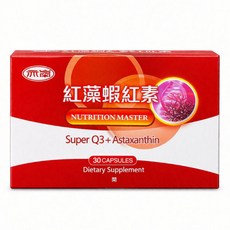 亦峯 紅藻蝦紅素膠囊, 1個, 30顆