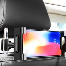 헤드레스트 차량용 태블릿거치대 2열 뒷좌석용에덴홈, 상세페이지 참조, 1개