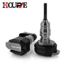 오토바이 낙하 방지 프레임 슬라이더 페어링 가드 충돌 패드 보호대, 7. Titanium