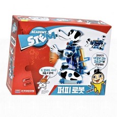 어린이 조립 로봇 장난감 움직이는 기계 강아지 모형 교육용 완구 선물 학습 도구, 1개, 상세페이지 참조