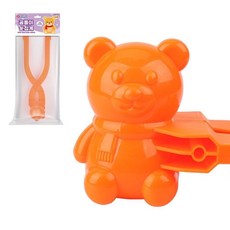 눈집게 5P 스노우볼 메이커 눈놀이 눈뭉치 만들기 눈싸움 오리 제조기 눈뭉치 놀이집게 dew+841jd