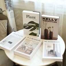 헤이띵스 인테리어 소품 모형책 5종세트, A타입