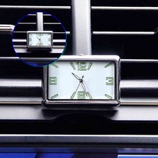 쌍문상회 지금 필요한 자동차시계 인테리어 야광 아날로그 인테리어시계 차량시계 차량용 사각 차량용아날로그시계 시계 D24 아날로그시계 탄탄한 대시보드 k31872EA, 본상품