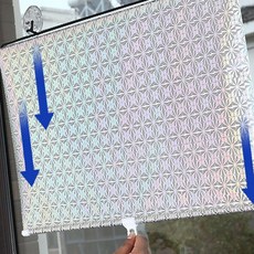 롤 블라인드 창문 방염 암막 스크린 실버 65X125cm OC_0405TS