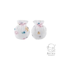 酷咕鴨 小繽紛紗布手套 2雙