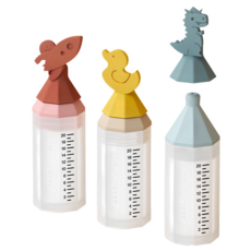 이크 실리콘 투약병 검정눈금 20cc, 3개, 1세트