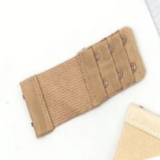 세모소 임산부속옷밴드 둘리늘아는거 브레지어후크 2단탄성고리 스킨칼라 1개 3.8X10CM