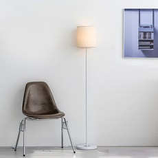 올루미 코니아일랜드 거실 장스탠드 LED 전구포함 (화이트/3단조립형), 전구 내장형(밝기조절)_아이보리x화이트(5/22출고)