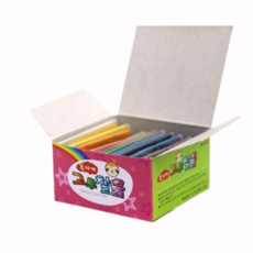 동경산업 무지개 고무찰흙 16색 컬러 칼라 손에 묻지 않는 찰흙 점토