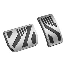 YZ 테슬라 (브레이크+악셀) 클립식 페달 논스립 자동차 미끄럼 방지 알로이 모델3 모델 Y 주니퍼, 모델3/모델Y 디자인형