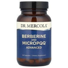 Dr. Mercola 닥터머콜라 베르베린 앤 마이크로PQQ 어드밴스드 30 캡슐 보충제