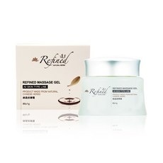 蓮芳 Refined 綠晶按摩霜 臉部去角質 草本植萃配方, 1個, 綠晶按摩霜 80g
