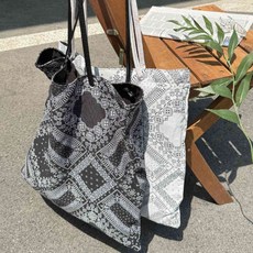 페이즐리 에코백 패턴가방