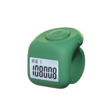 新韻傳音 緣渡計數器(指環計數器 念佛計數器 戒指計數器 迷你計數器), 綠色, 1個