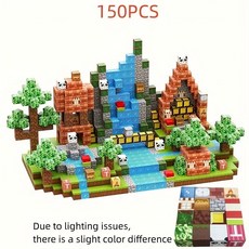 150/300 자석 장난감 세트 창의적인 건축 블록 쌓기 크리스마스 선물 할로윈, 150개 자석 블록