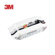 3M 차량용 먼지 제거 티슈 60매 실내 세차 카시트 청소 정전기티슈 건조티슈 시트 세척 운전석 조수석 뒷좌석 대시보드 컵홀더 기어봉, 1개