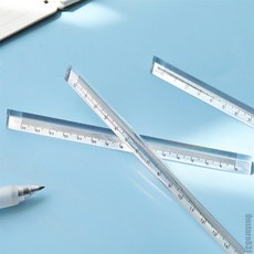 일상발견 삼각자 학생용자 수학도구 눈금이정확한학생용투명삼각자 휴대하기좋은사이즈투명삼각자