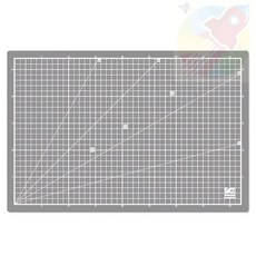 WZK 커팅매트 A3 회색 투명고무판 책상커버