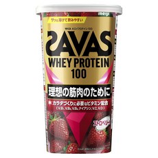 메이지 자바스 웨이 프로틴 100 딸기 맛, 280g, 1개