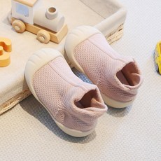 DFMEI 新款嬰兒學步鞋秋冬中筒寶寶室內防滑鞋襪韓版防掉步前鞋襪幼童鞋