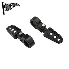 오토바이 조절 접이식 발 페그 레스트 페달, 2. B