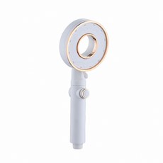BYOUR 沐浴過濾器, 1個, 白色加壓蓮蓬頭(單頭)