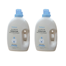 베비언스 세상깨끗한 센서티브 베이비 세탁세제 무향, 1.5L, 2개
