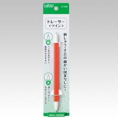 【可樂牌Clover】日本原廠雙頭鐵筆 壓印 複印 描圖 21-082, 1個