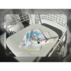 OSAMU GOODS 原田治純棉方巾, 隨機福袋3巾, 1個