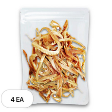 바다모아 바베큐 오징어 페스츄리 오징어, 100g, 4개