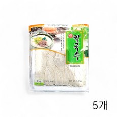 누들트리 생칼국수 1Kg X 5개 생면 칼국수사리, 1세트