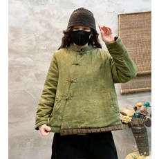 마고자 빅사이즈 여자가디건 여성정장이너 계량한복 누빔