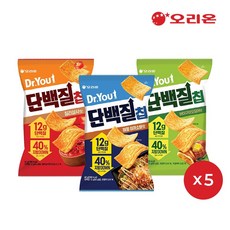 오리온 닥터유 단백질칩 3종15개 (야끼소바5+오징어5+칠리5), 900g, 1개