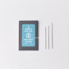 소잉홀릭 1개) 슈메츠 가죽바늘(손바늘) 3호 5호 7호 - 삼각바늘/가죽용바늘, 1개