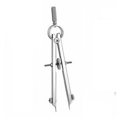 DIY 가죽 공예 제도용 도구 스프링식 디바이더 1세트 금속 회전 디바이더 칼리파스 나사 컴퍼스 디바이더 칼리파스 선 그리기 기계적 마킹