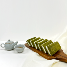 말차의 깊은 풍미를 담은 개별포장 건강한 설기 6봉X100g 개별포장, 6개, 100g