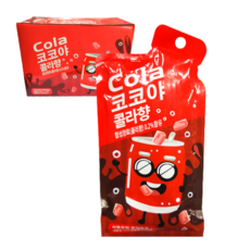 코코야 코코넛젤리 콜라맛 음료 얼려먹는 젤리가 들어있는, 20개, 66ml