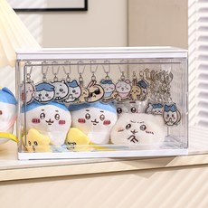 키링 보관함 진열대 캡슐토이 가챠 열쇠 정리함 케이스, 1개