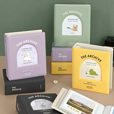 참앤코지 아카이브 폴라로이드 스퀘어 인스탁스 미니샷3 폴라로이드사진첩, 02 크림 민트