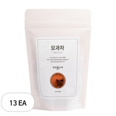 청년농원 저온가공 모과차 삼각티백, 50개입, 13개, 2g