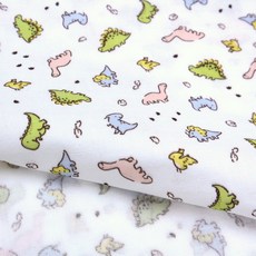 雙層紗布 恐龍寶寶大冒險 布哥哥商店 嬰兒服飾拼布DIY, 1個, 尺
