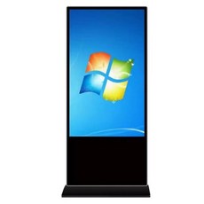 광고 스크린 4K UHD 디지털 광고용 모니터 스탠드, 싱글 비전, 50인치