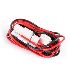 Kenwood Alinco 모바일 라디오 vertex 용 T 유형을위한 DC 전원 코드 케이블 용 라디오, Black, 1개